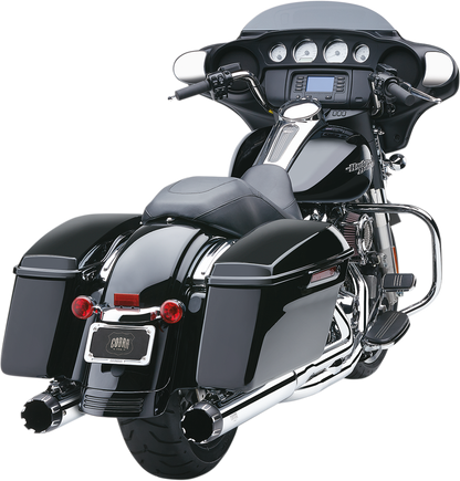 COBRA 4" Mufflers for '95-'16 FL - Chrome 6266