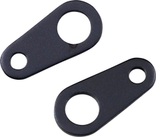 CUSTOM DYNAMICS Mount - Micro Turn Signal - Straight Bracket - Black CD-MICRO-SB