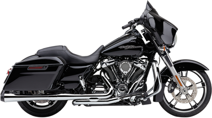 COBRA El Diablo 4" Mufflers for FL - Chrome/Black 6208