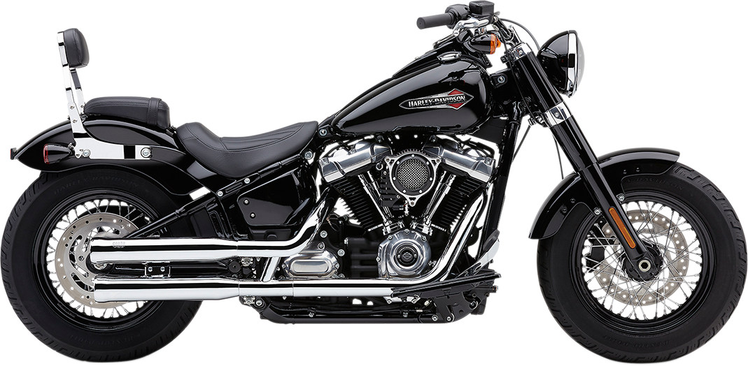 COBRA Neighbor Hater Mufflers for Softail - Chrome 6047
