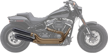 COBRA Black El Diablo Mufflers for Fat Bob 6046B