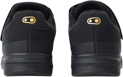 CRANKBROTHERS Mallet BOA® Clip-In Shoes - Black/Gold - US 12.5 MAB01080A-12.5