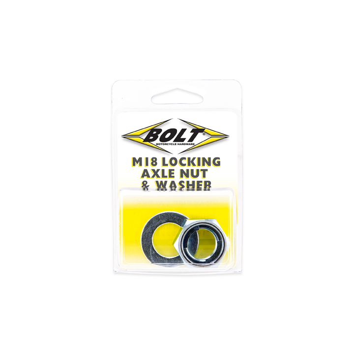 Locking Axle Nut 18mm