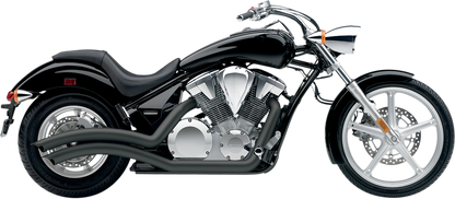 COBRA Speedster Swept Exhaust - Black - VT1300 1233B