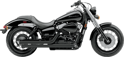 COBRA Streetrod Slashdown Exhaust - Black 1911B