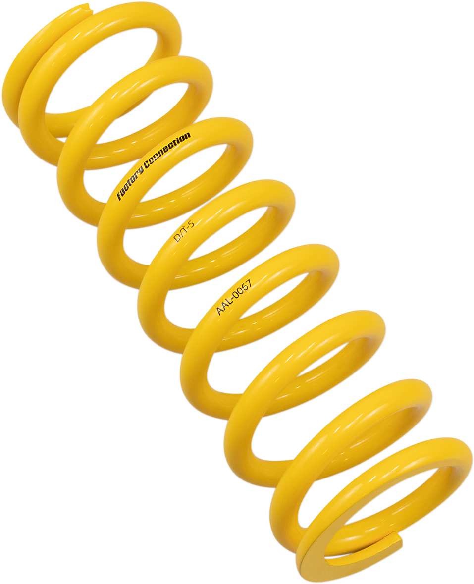 FACTORY CONNECTION Shock Spring - Rear - Spring Rate 375 lb/in AAL-0067