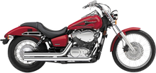 COBRA Streetrod Straight Cut Exhaust System - Chrome 3718T