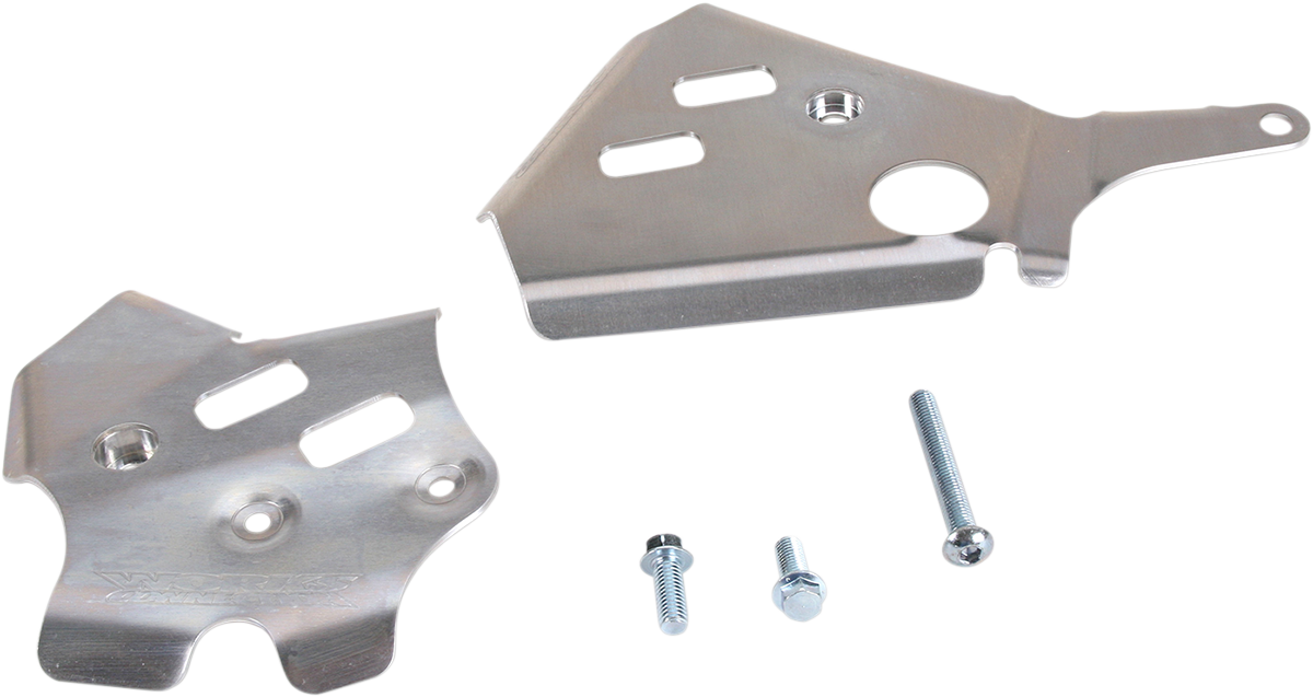 WORKS CONNECTION Frame Guards - Yamaha - YZ 125/250 '05-'25 15-235