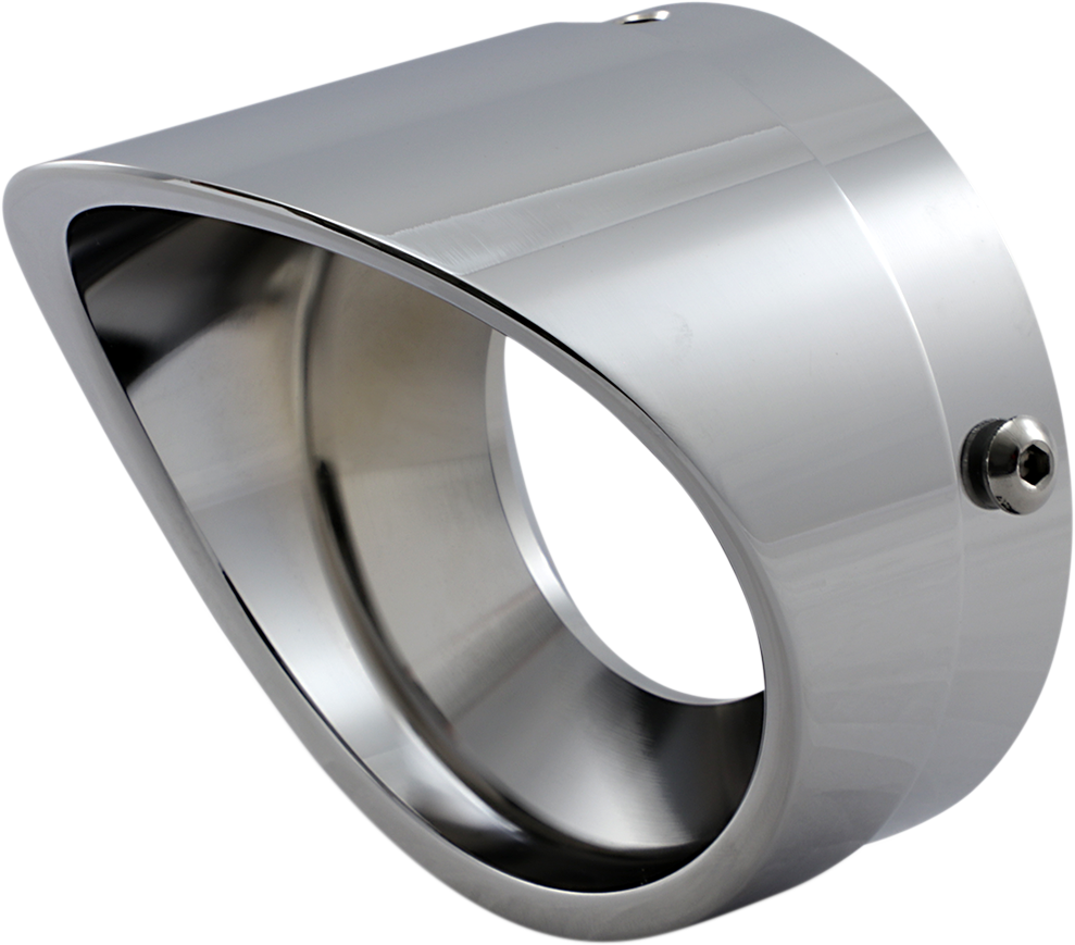 COBRA 4" Billet Exhaust Tip - Scalloped PT-1009P