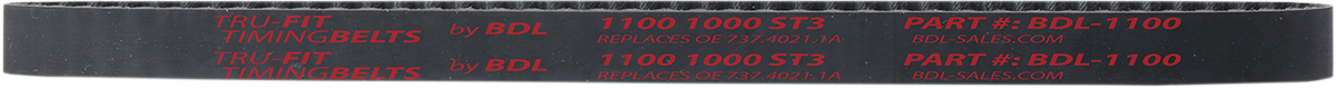 BELT DRIVES LTD. Timing Belt - 72 Tooth - 19.00 mm Width - Bimota | Ducati BDL-1100