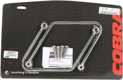 COBRA Saddlebag Supports - Chrome - Honda VT750C2 '07-'19 02-6111