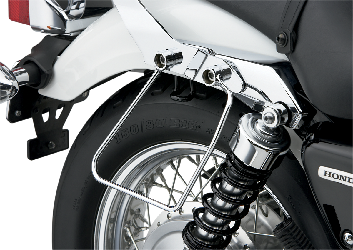 COBRA Saddlebag Supports - Chrome - Honda VT750 '10-'13 02-6114