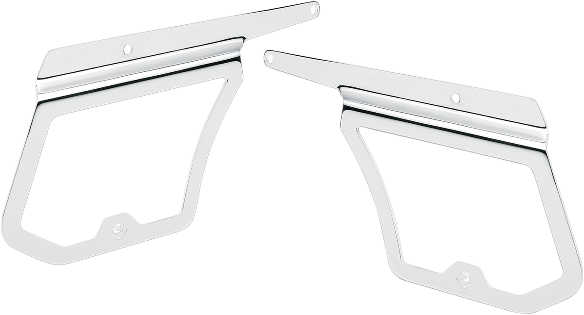 COBRA Saddlebag Supports - Chrome - FL/FX 602-6100