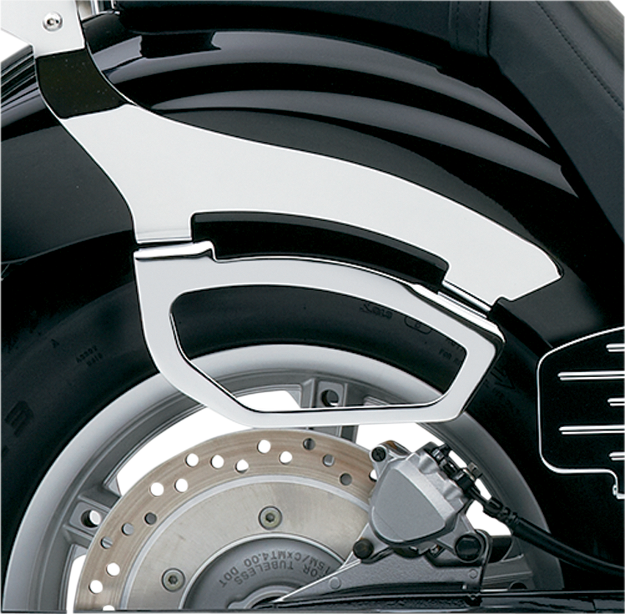 COBRA Saddlebag Supports - Chrome - Honda VT1300 '10-'16 02-6136