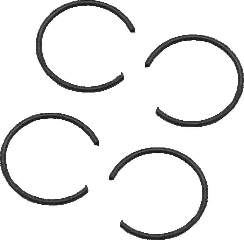 S&S Cycle Wristpin C clip For 4-1/8in Bore Pistons - 4 pack