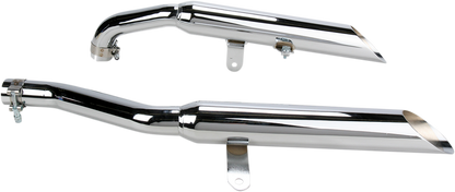 COBRA Slashcut Mufflers - Chrome - XV750/1100 2165SC