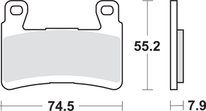 SBS HS Brake Pads - Kawsasaki - 894HS 894HS