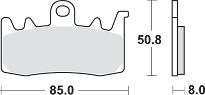 SBS HS Brake Pads 900HS