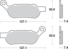 SBS Brake Pads - Harley-Davidson - 854H.LS 854H.LS