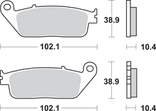 SBS LS Brake Pads - Honda 654LS