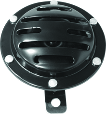 Bikers Choice Black Slotted Horn 12V Universal