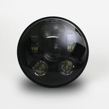 Headlight 5.75" Black 6 Projector