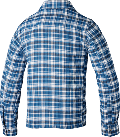 Lumberjack Ce Shirt Blue/Grey Check Lg