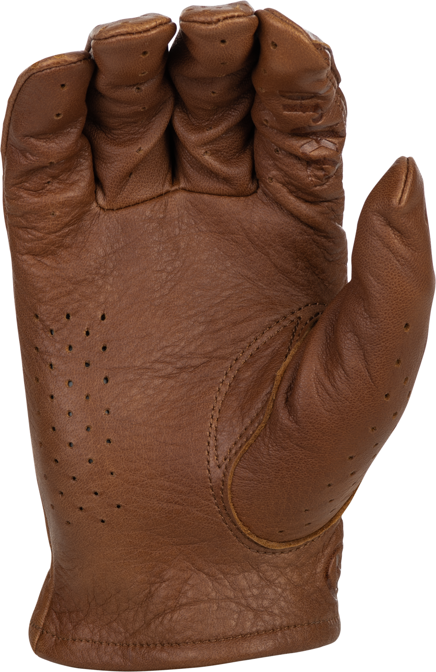 Louie Perforated Gloves Brown Xl
