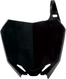 Front Number Plate Black