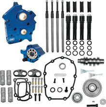 S&S Cycle 2017 M8 Models Gear Drive 465G Cam Chest Kit w/ Black Pushrod Tubes - Oil Cooled