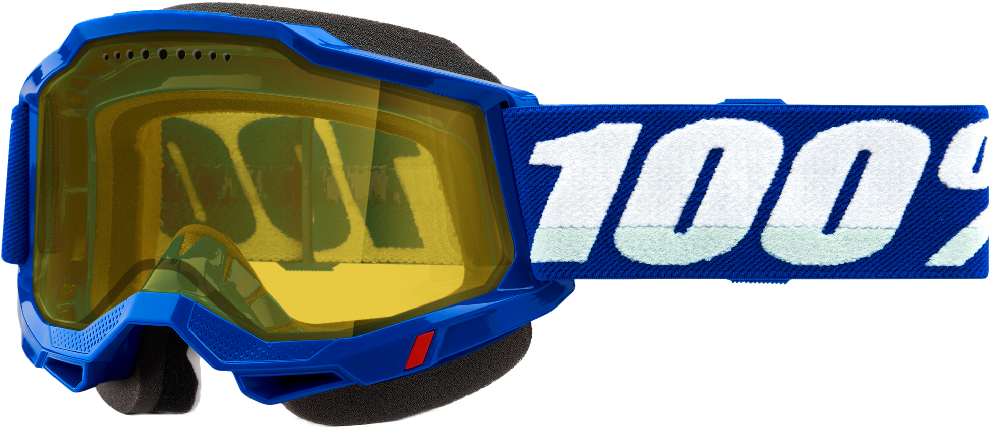 Accuri 2 Snowmobile Goggle Blue W/ Yellow Lens