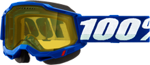 Accuri 2 Snowmobile Goggle Blue W/ Yellow Lens