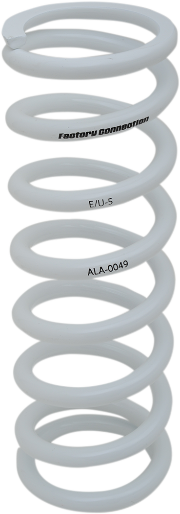 FACTORY CONNECTION Shock Spring - Rear - Spring Rate 274 lb/in ALA-0049