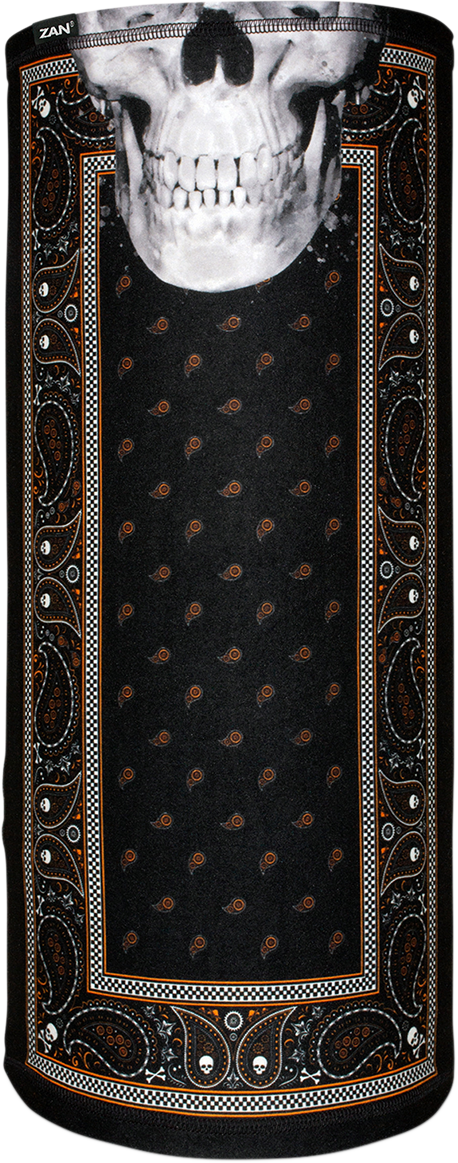 ZAN HEADGEAR Motley Tube® SportFlex® - Classic Bandana - Black/Orange TL197