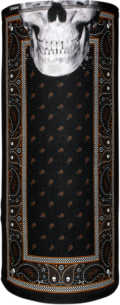 ZAN HEADGEAR Motley Tube® SportFlex® - Classic Bandana - Black/Orange TL197