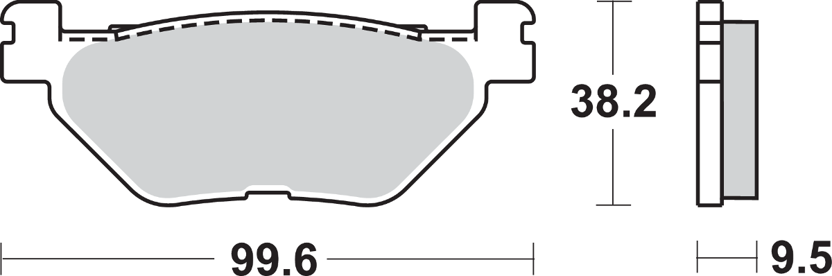 SBS LS Brake Pads - Yamaha 769LS