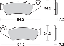 SBS HF Brake Pads 694HF