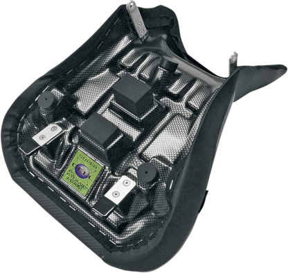 SARGENT World Sport™ Performance Seat - Black - Carbon FX - with Cover - Suzuki '04-'09 WSP-596-19