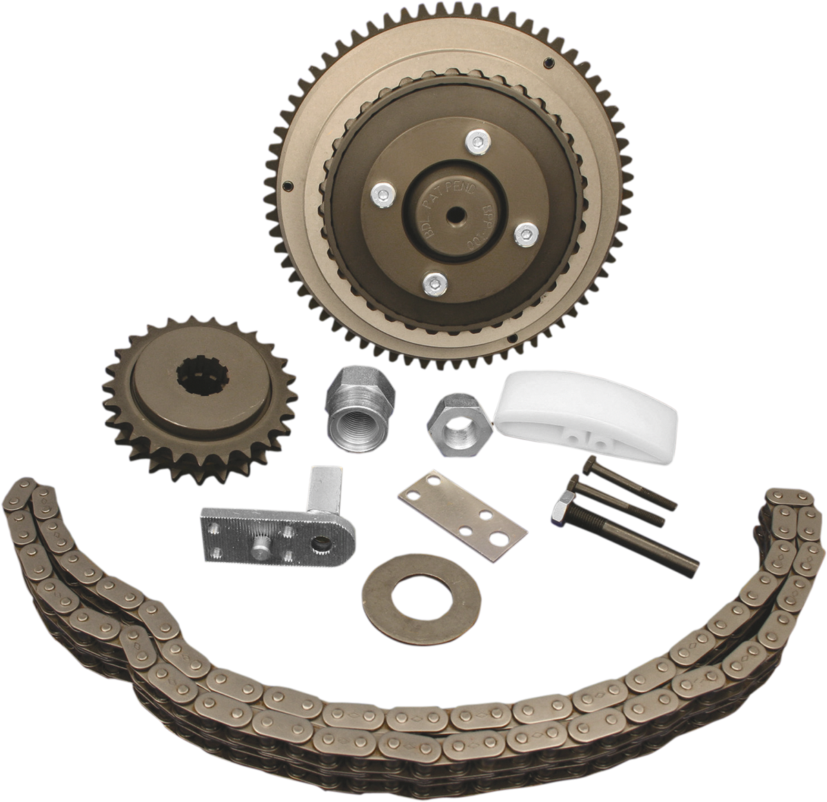 BELT DRIVES LTD. Primary Chain Drive Kit with Lockup Clutch CDBCS-1-90