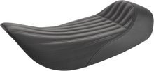 SADDLEMEN Knuckle Solo Seat - Ribbed - Black - FLH '97-'07 897-06-0023