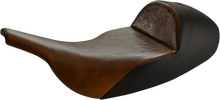 SADDLEMEN Seat - Lariat Solo - Low - Distressed Brown 897-07-0041