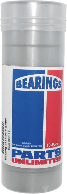 PARTS UNLIMITED Bearings - 20 x 42 x 12 - 10-Pack 6004-2RK-10