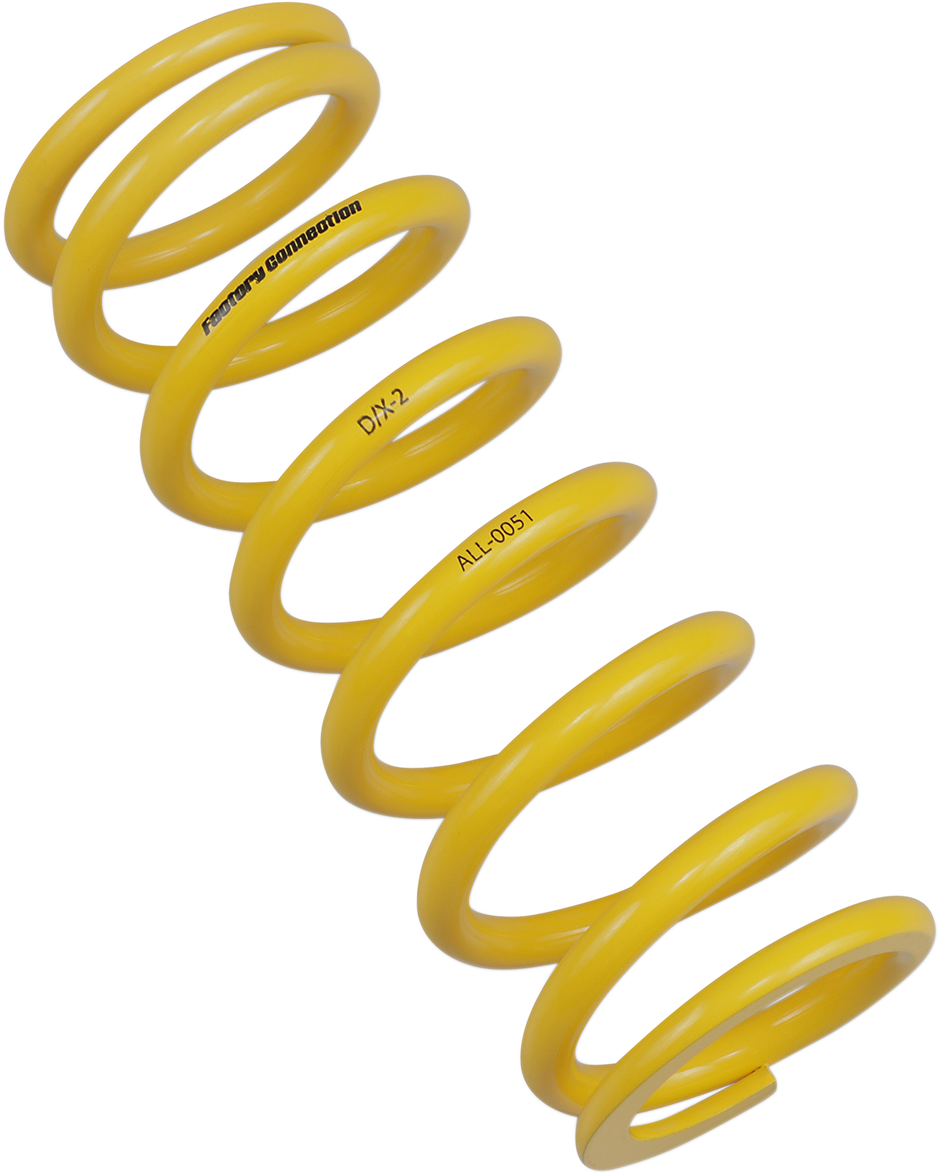 FACTORY CONNECTION Shock Spring - Rear - Spring Rate 286 lb/in ALL-0051