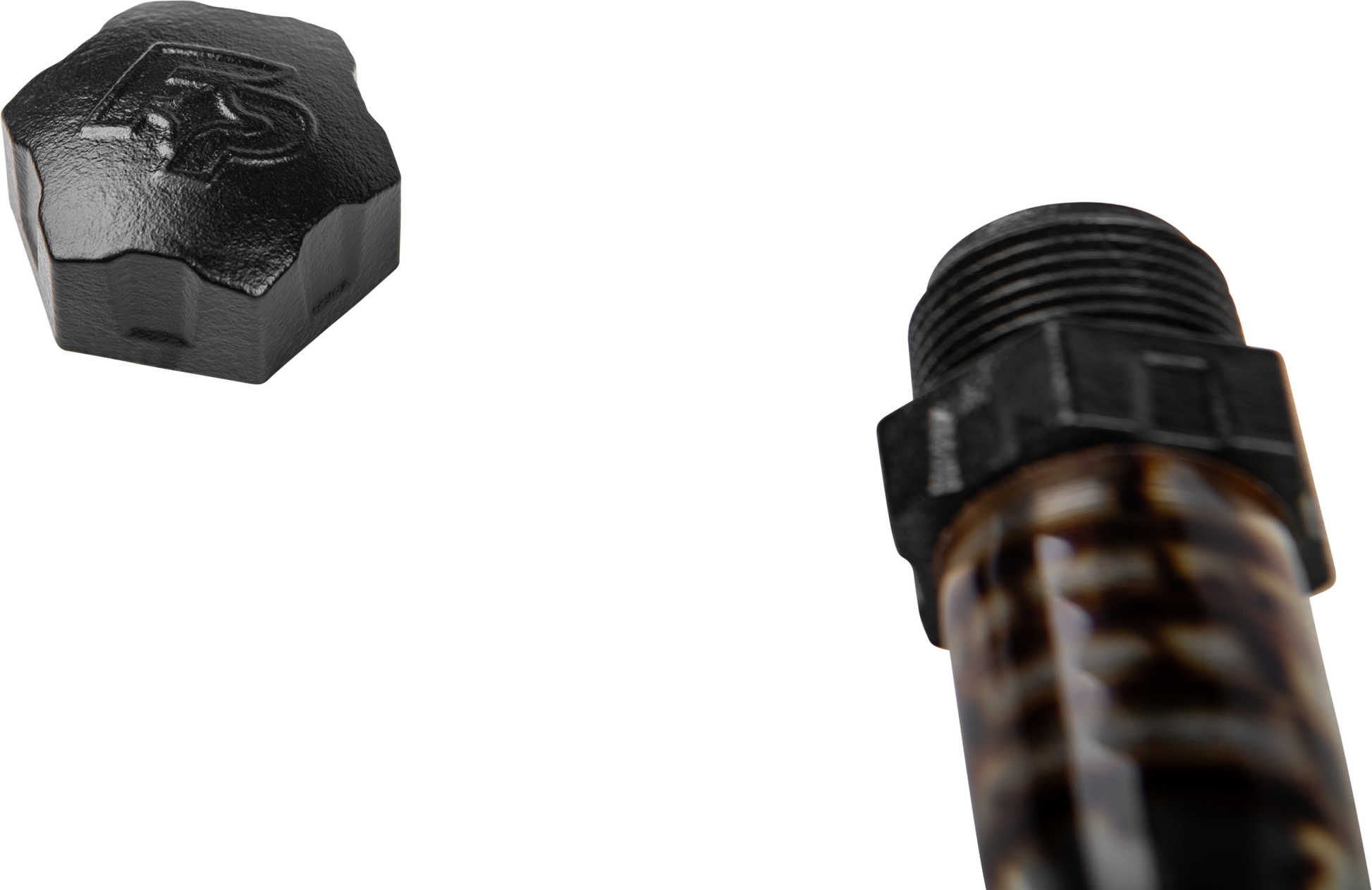 Filler Hose Screw Cap Black