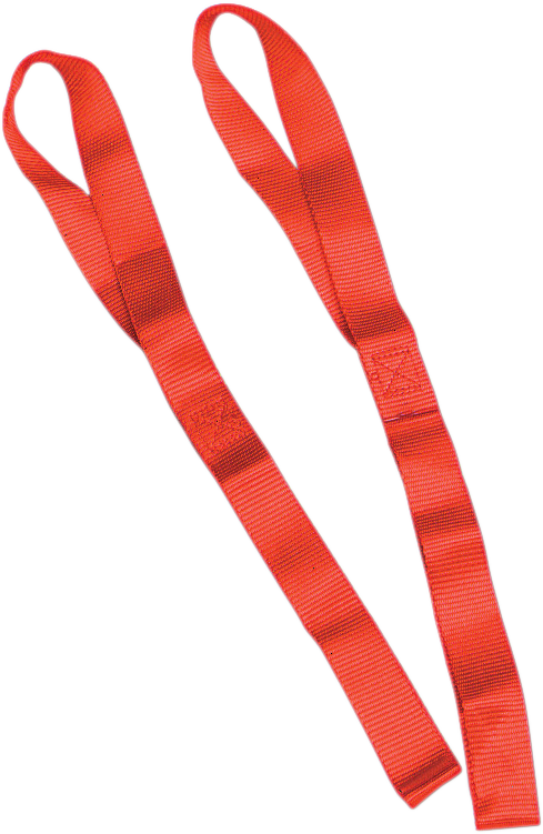 PARTS UNLIMITED Tie-Down Extensions - 1" x 1.5' - Red 13-0001