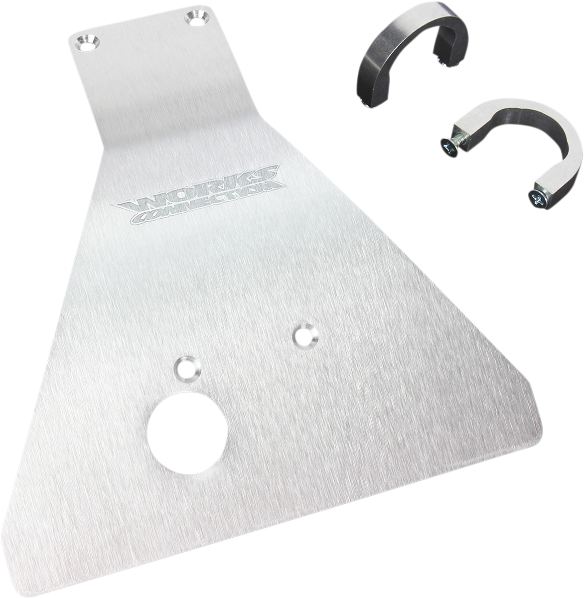 WORKS CONNECTION MX Skid Plate - Kawasaki - KX 85/100 10-109