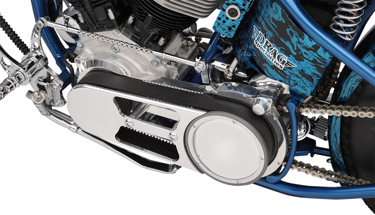 BELT DRIVES LTD. Open Belt Drive Kit - 2" - Polished SH-500