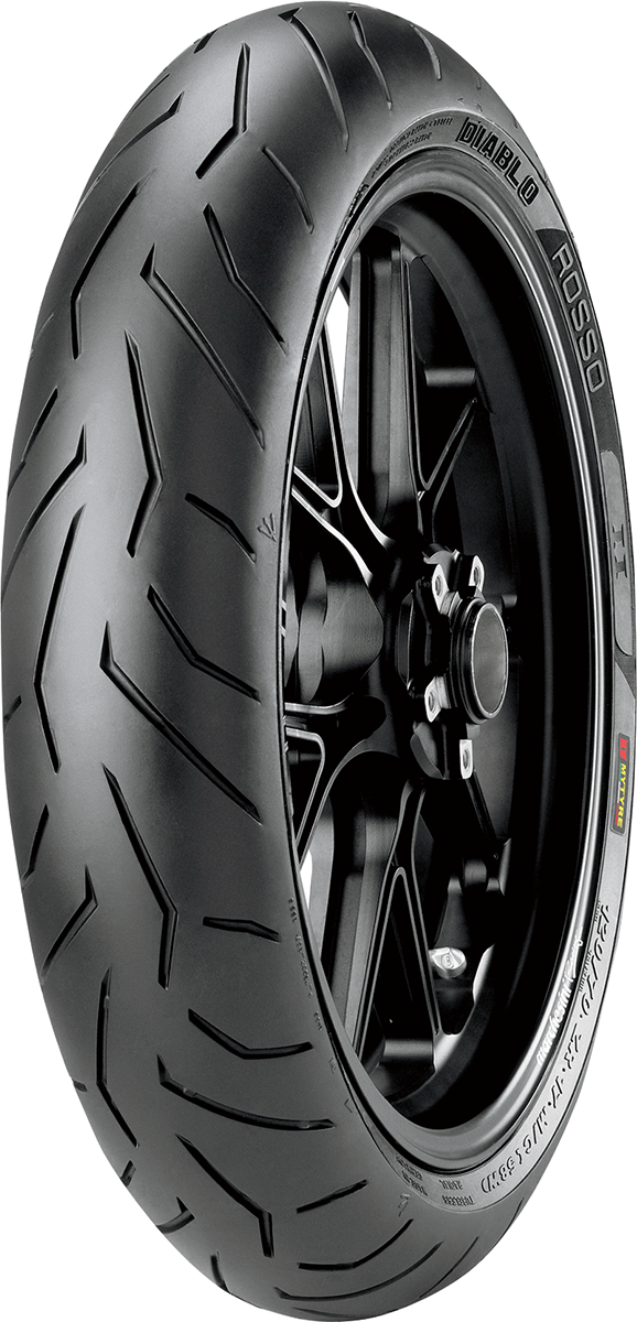PIRELLI Tire - Diablo Rosso* II - Front - 120/70ZR17 - (58W) 2148800