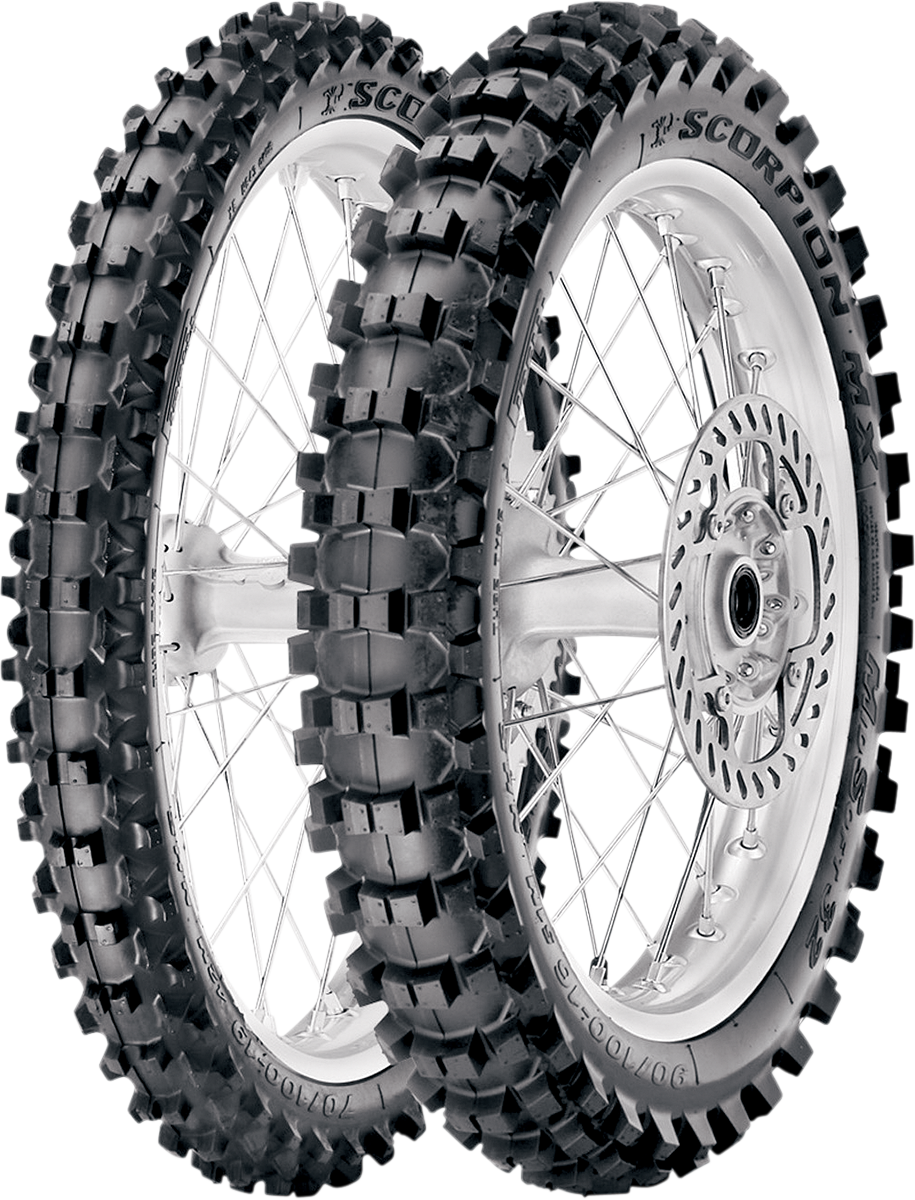 PIRELLI Tire - Scorpion* MX32 Mid Soft - Front - 70/100-19 - 42M 3252600