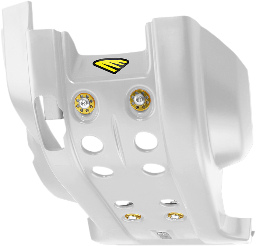 CYCRA Full Combat Skid Plate - White - Husqvarna TC/TE 250/300 1CYC-6217-42